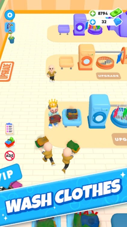 Laundry Rush  Idle Game