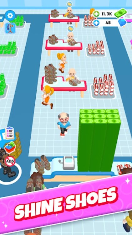Laundry Rush  Idle Game
