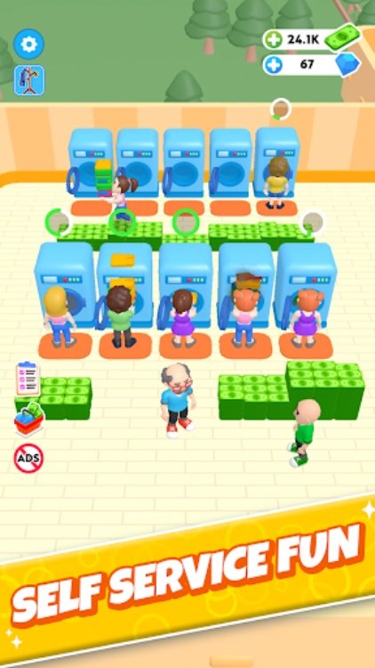 Laundry Rush  Idle Game