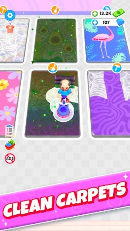 Laundry Rush  Idle Game