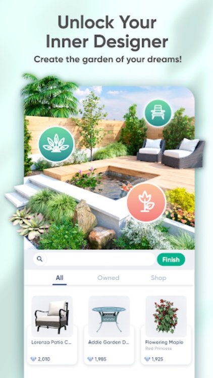 Garden Joy: Design Game