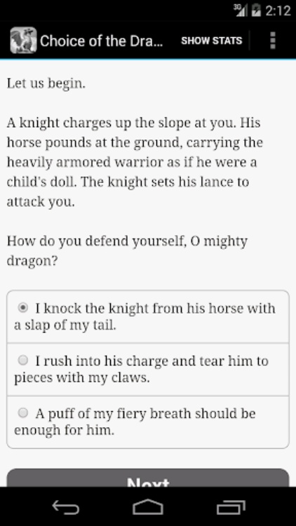 Choice of the Dragon