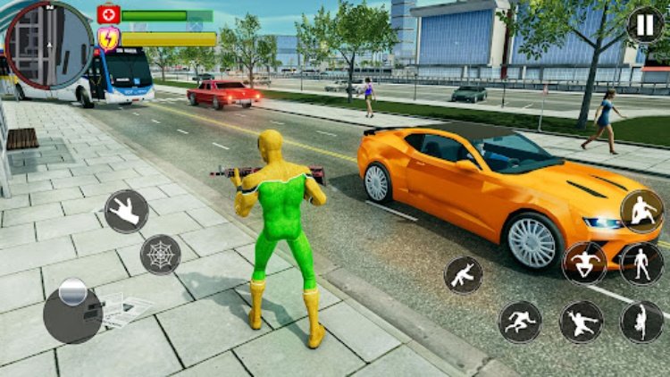 Spider Rope Hero : Crime City