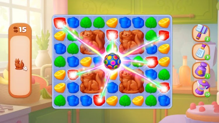 Tasty Makeover: Match 3 Game