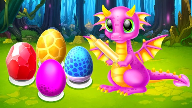 Cute Dragon Caring and Dressup