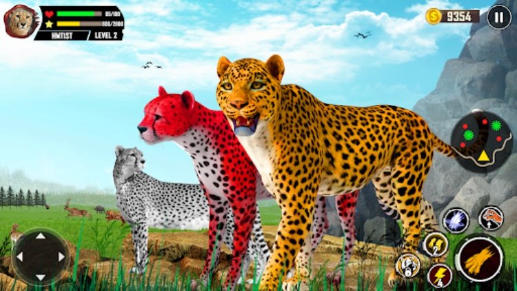 Wild Cheetah Simulator Games