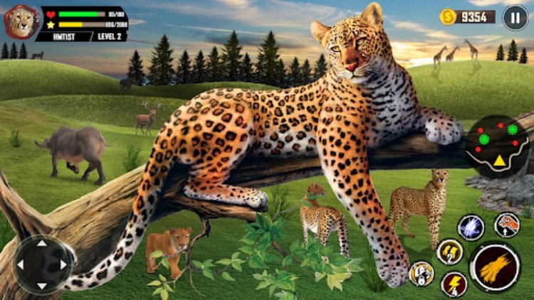 Wild Cheetah Simulator Games