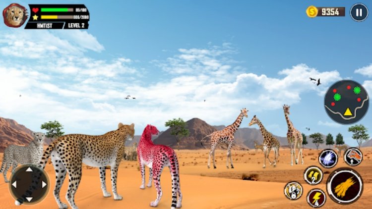 Wild Cheetah Simulator Games