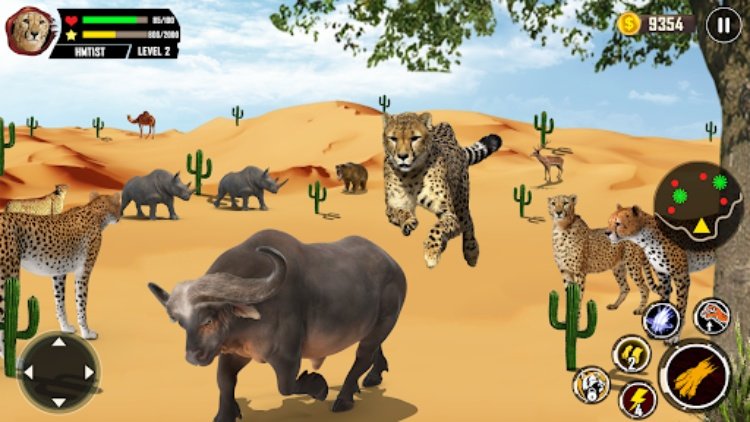 Wild Cheetah Simulator Games