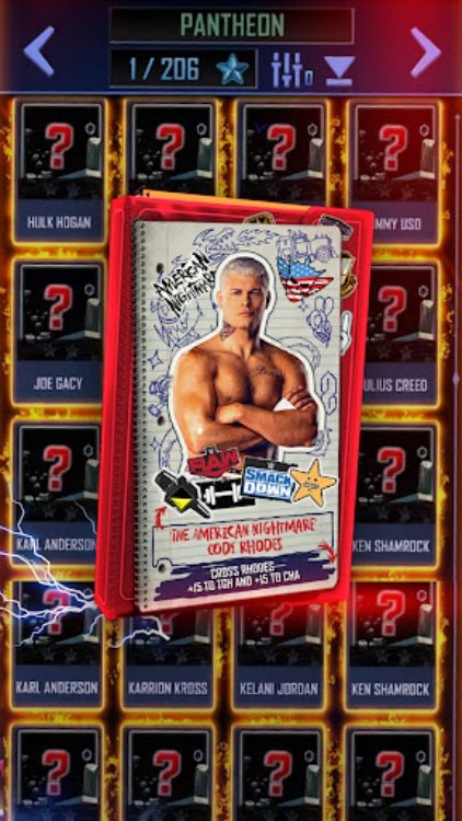 WWE SuperCard  Battle Cards