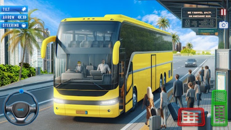 Hill Bus Simulator Coach Game