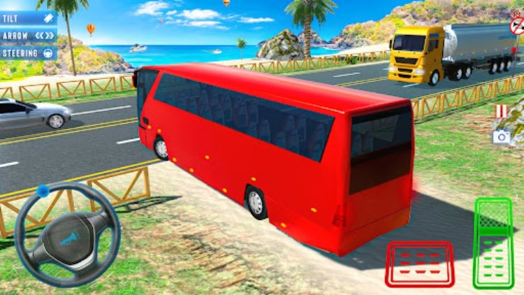 Hill Bus Simulator Coach Game