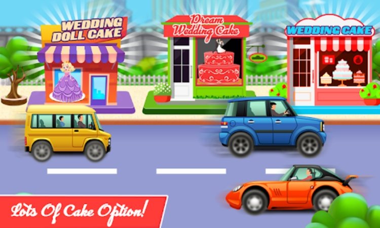 Wedding Cake Maker Girl Games