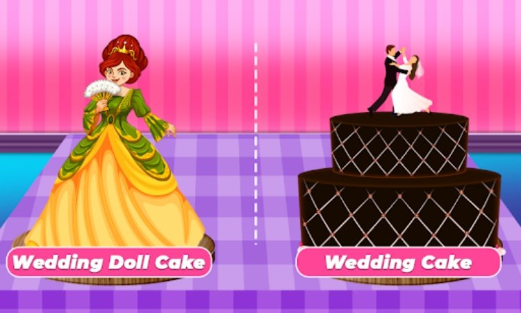 Wedding Cake Maker Girl Games