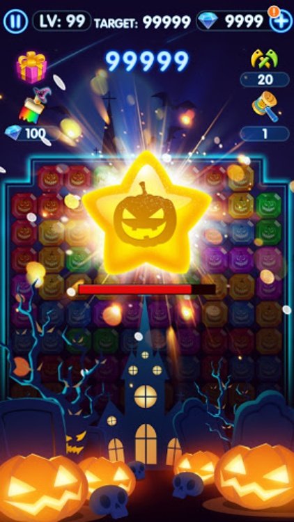 Pop Stone 2  Match 3 Game