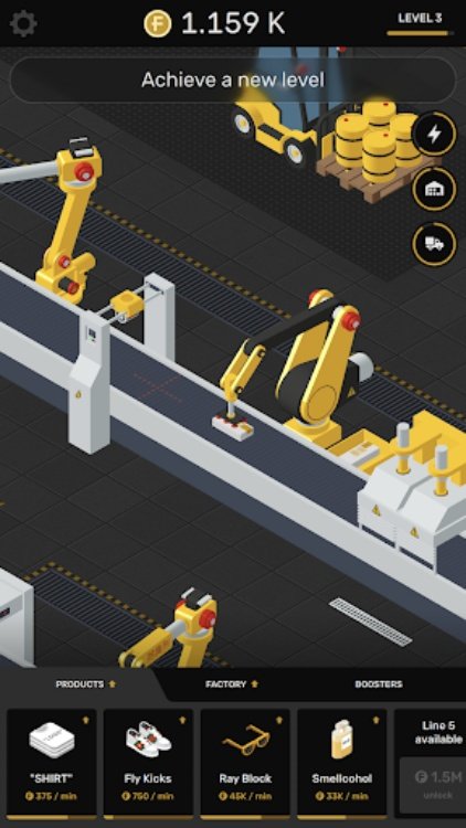 Factory: Idle & Tycoon Game