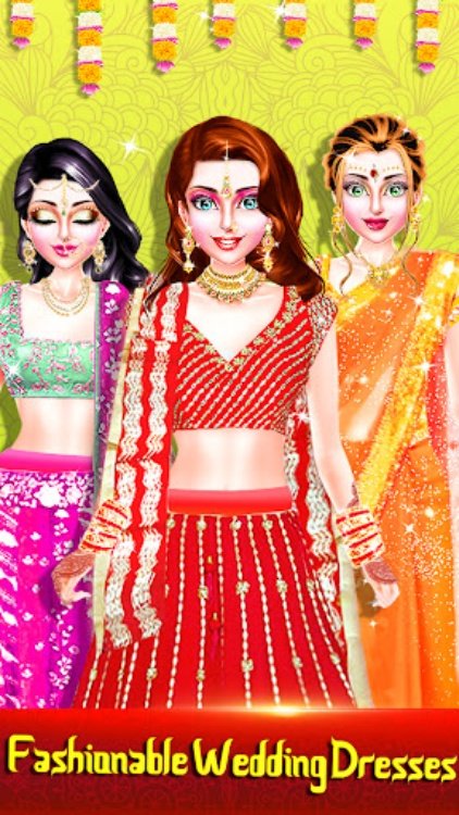 传统婚礼沙龙  化妆和装扮游戏