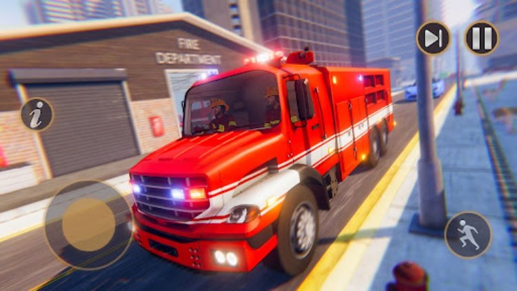 911 救援 火 卡车 游戏 3d
