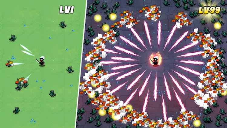 火柴人 生存: Zombie War RPG Game