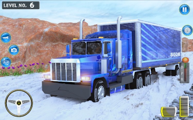 货运卡车驾驶油轮 3d