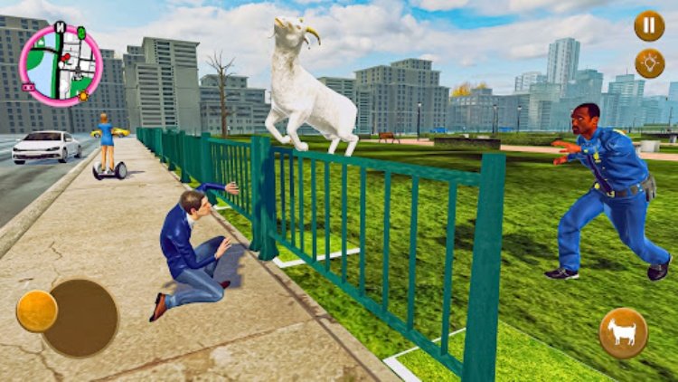 Crazy Goat Simulator Life 3D