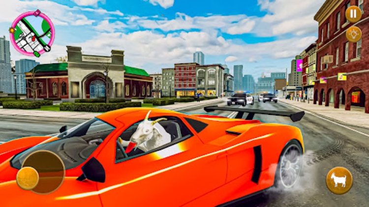 Crazy Goat Simulator Life 3D