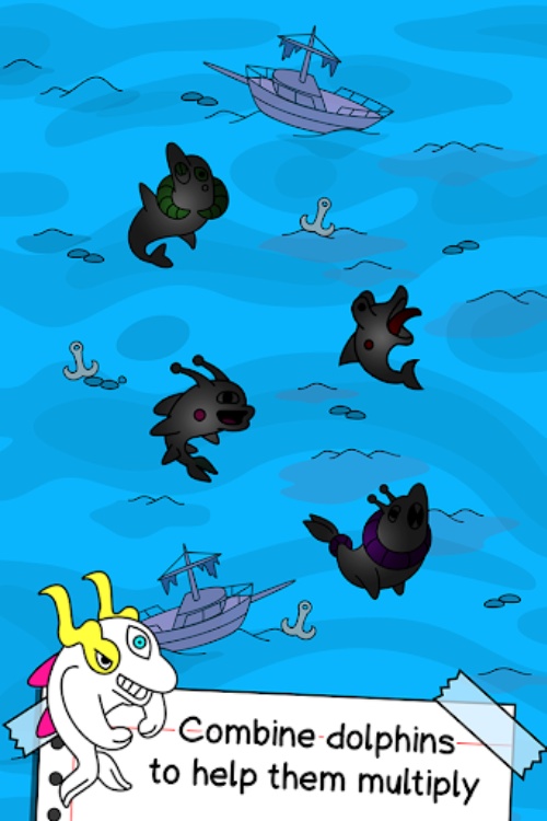 Dolphin Evolution: Idle Mutant