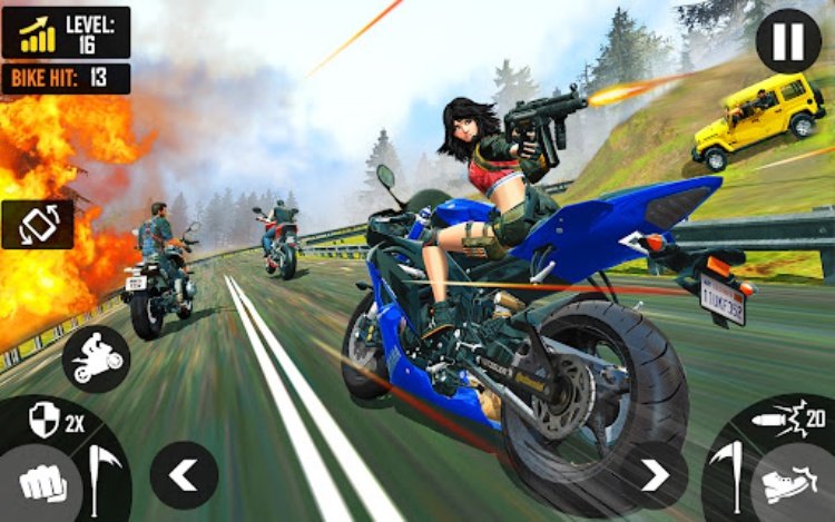 Bike Fight: Highway Rider Bike