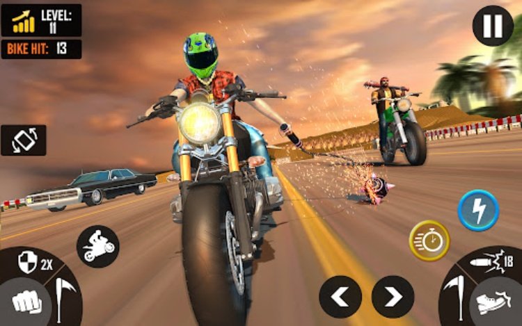 Bike Fight: Highway Rider Bike