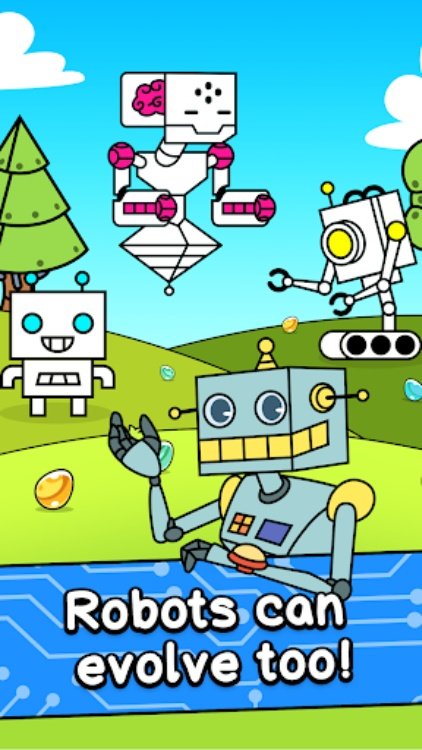 Robot Evolution  Clicker Game