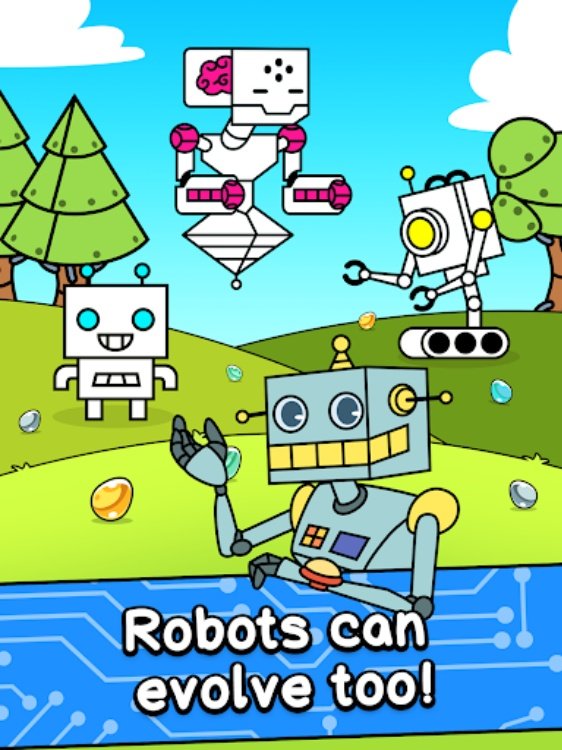 Robot Evolution  Clicker Game