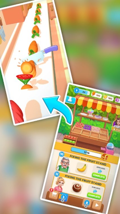 Merge Market: Food Town