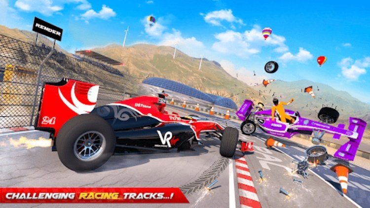 Formula Car Racing Stunt Games