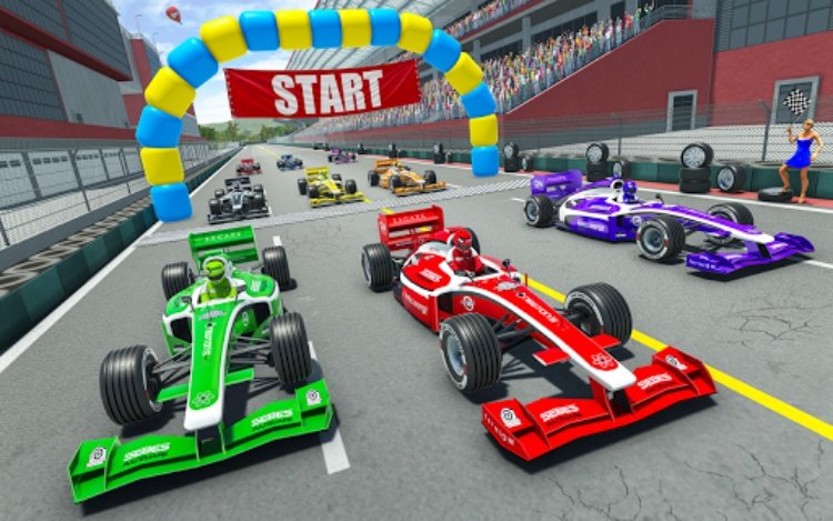 Formula Car Racing Stunt Games