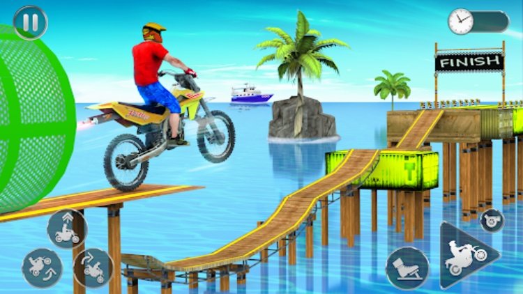 Gt Ramp Bike Stunts Bike Games