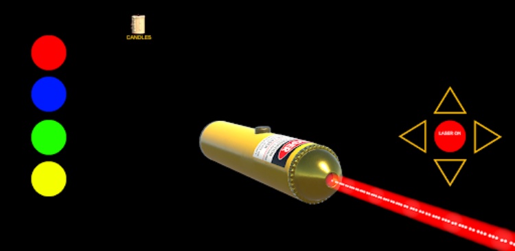 Laser Pointer Simulator 3D