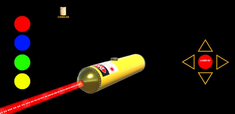 Laser Pointer Simulator 3D