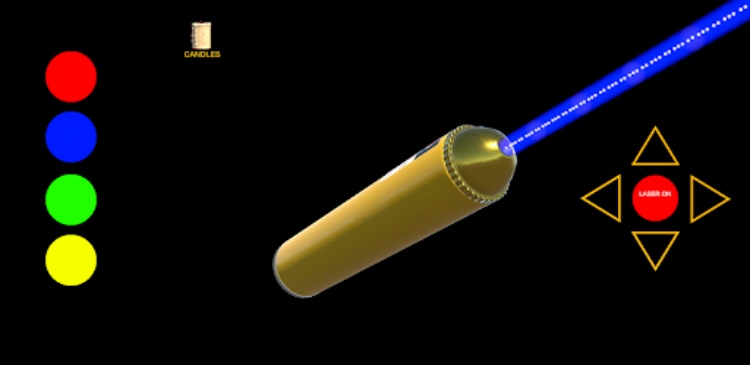 Laser Pointer Simulator 3D