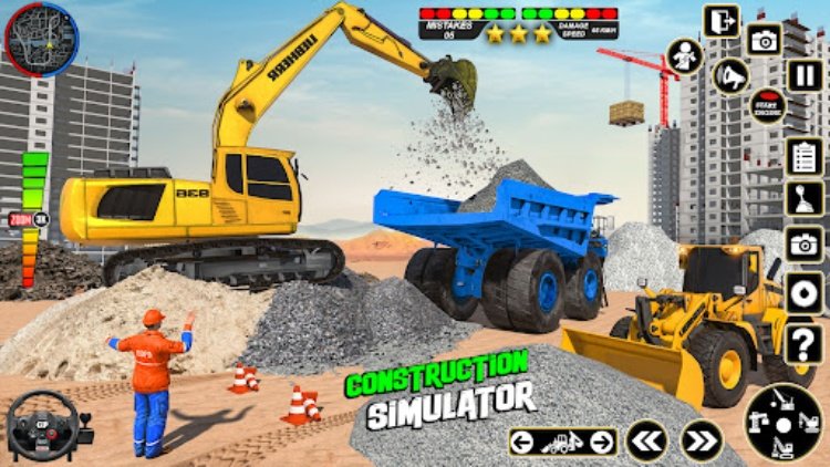 Real Road Construction Games