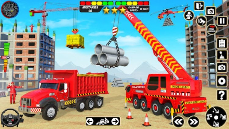 Real Road Construction Games