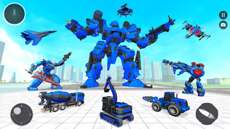 Mech Robot Transforming Game