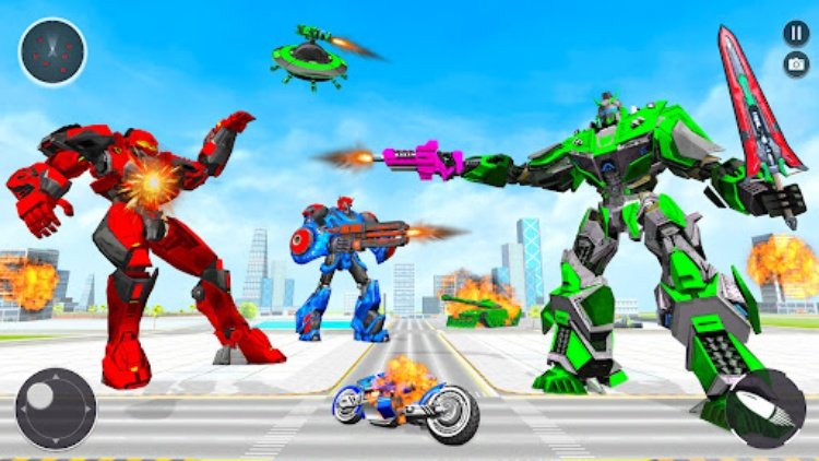 Mech Robot Transforming Game