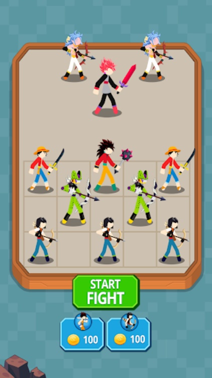 Stickman Warriors  Merge Hero