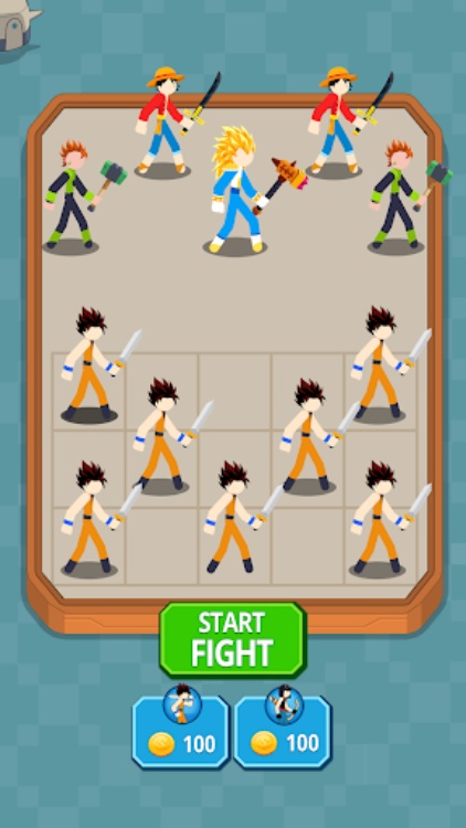Stickman Warriors  Merge Hero