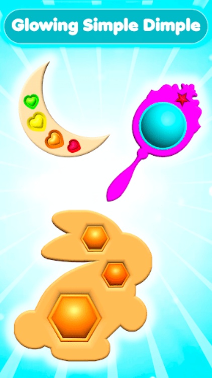 Pop It Glow Antistress Fidgets