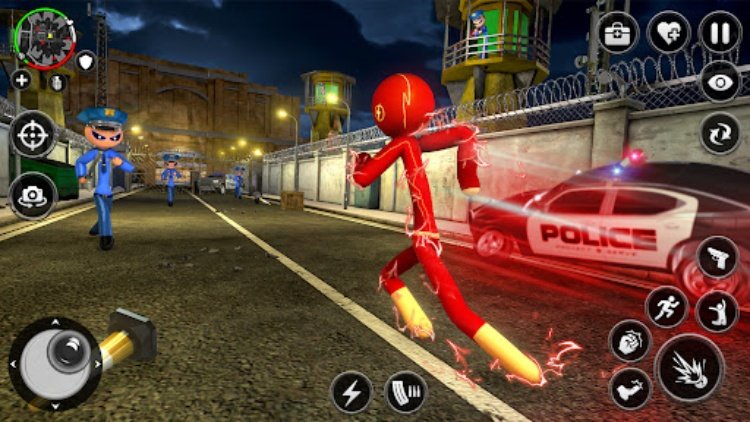 Spider Stick Hero Prison Break