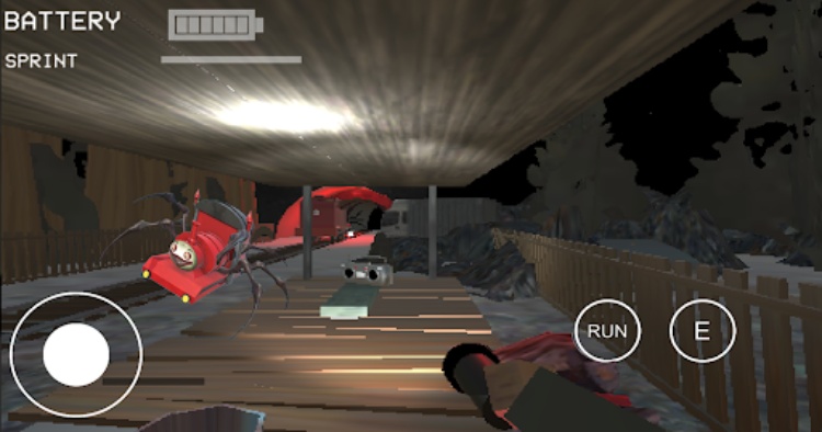 Jungle Spider Train Scary Mod