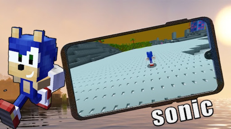 Super Sonic mod for Minecraft