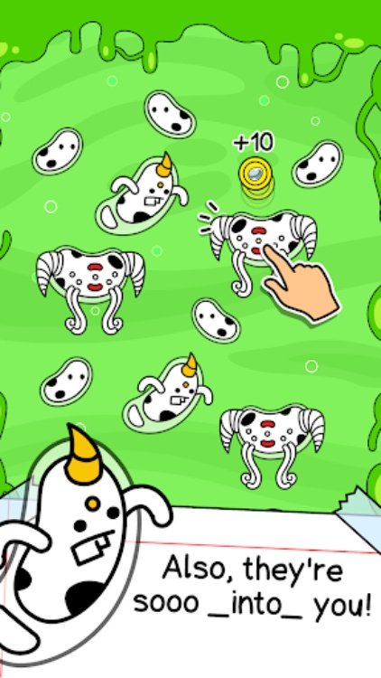 Bacteria Evolution: Idle Merge