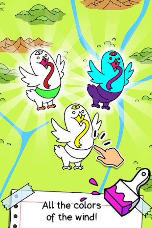 Birds Evolution: Merge Game